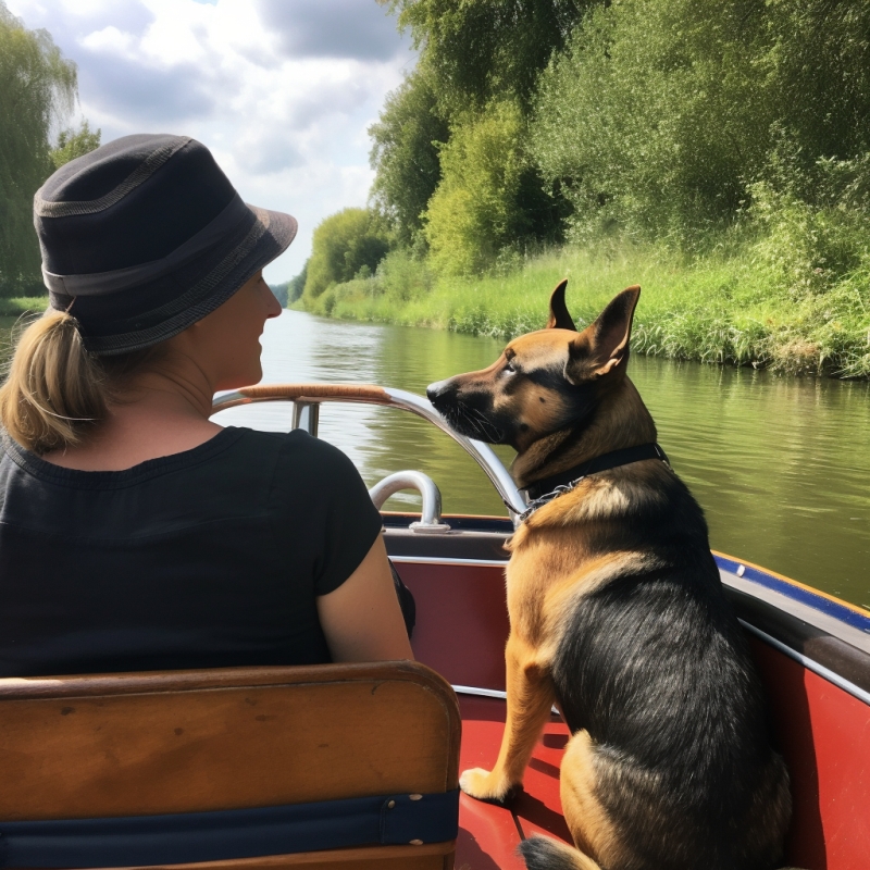 Bootstour mit dem Hund