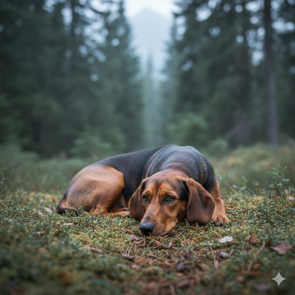 Foto einer Alpenländischen Dachsbracke