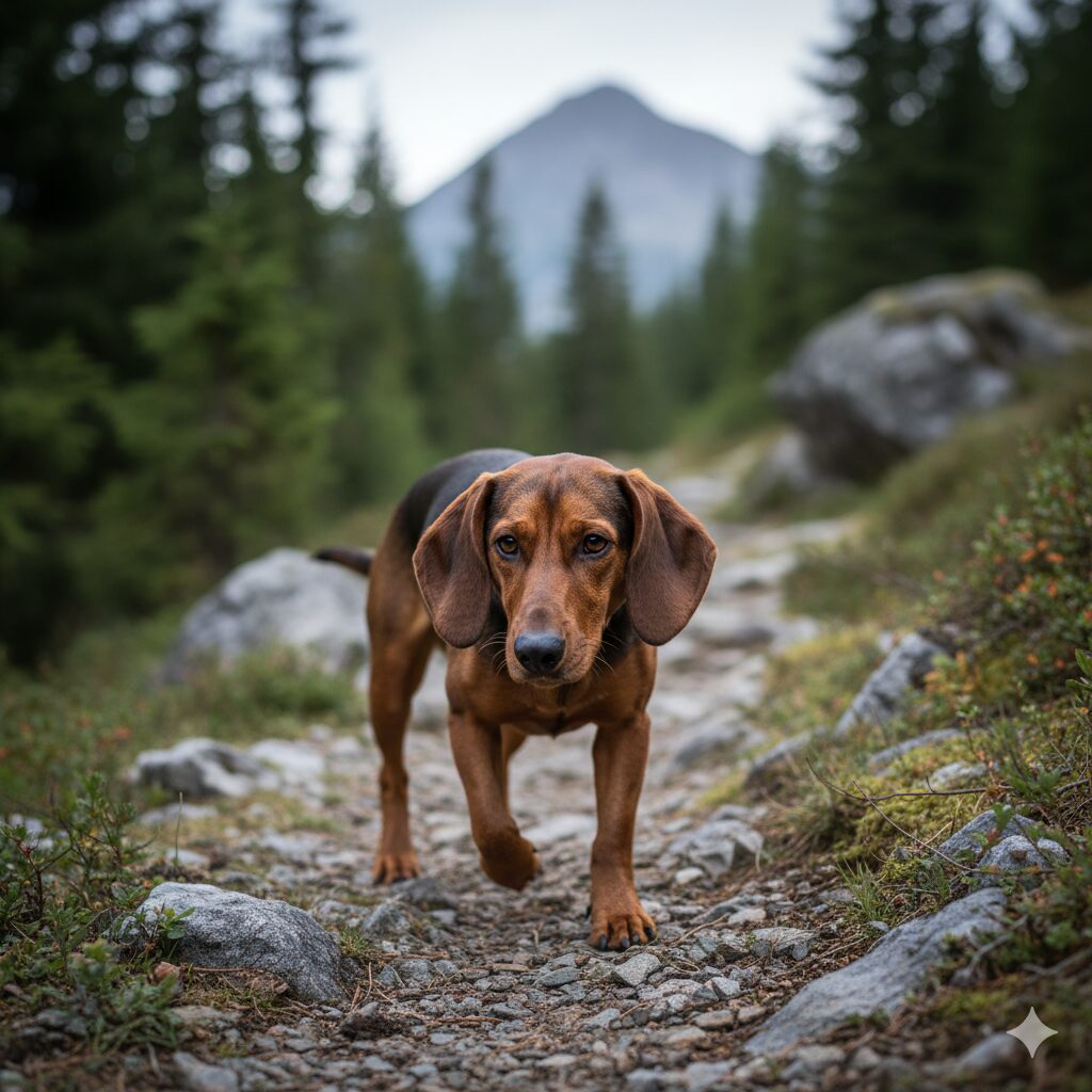 Foto einer Alpenländischen Dachsbracke
