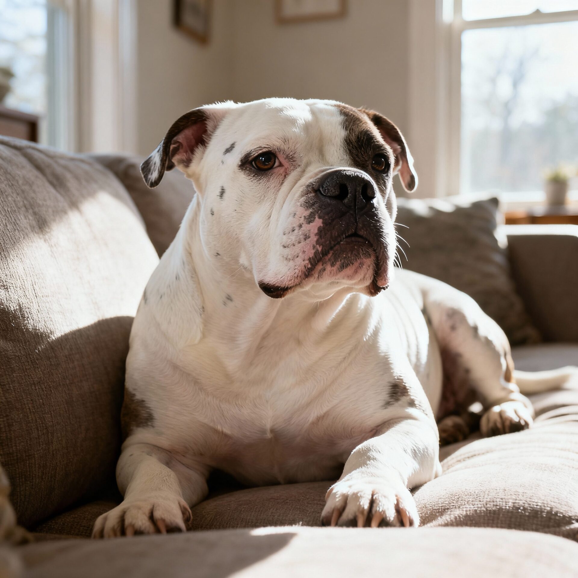 American Bulldog – ein Kampfhund? Portrait der Hunderasse American Bulldog