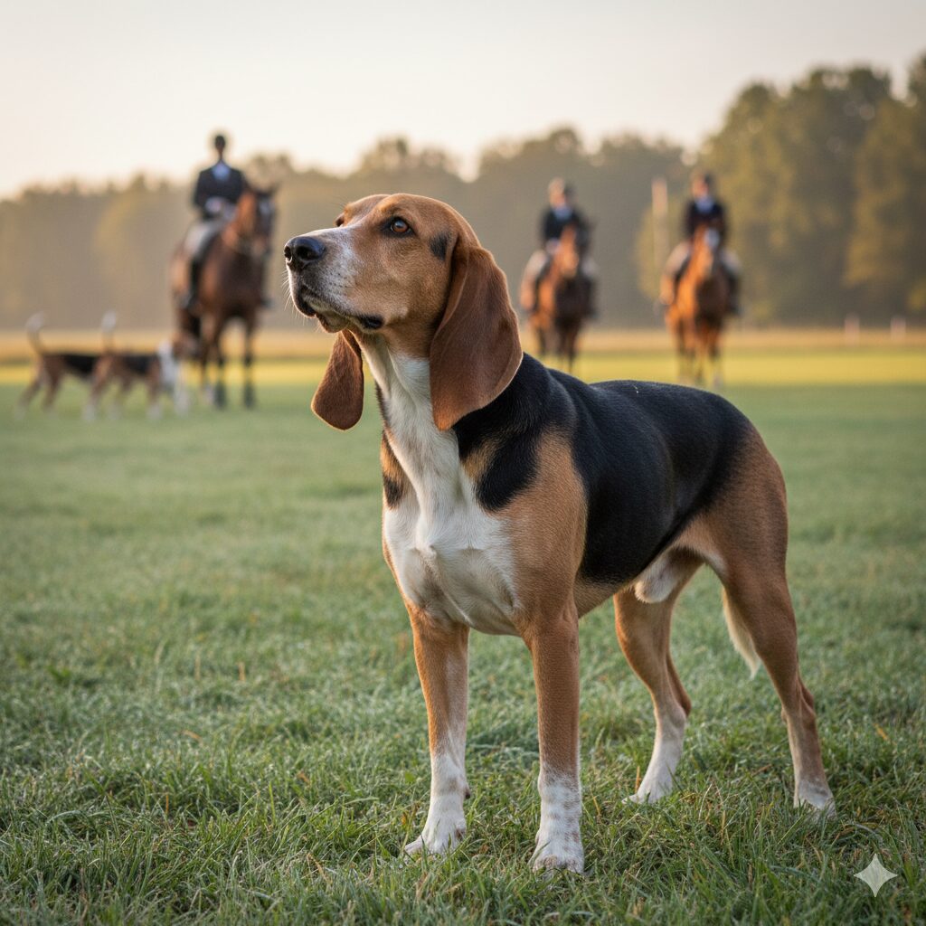 American Foxhound, Charakter, Haltung Foto eines American Foxhounds