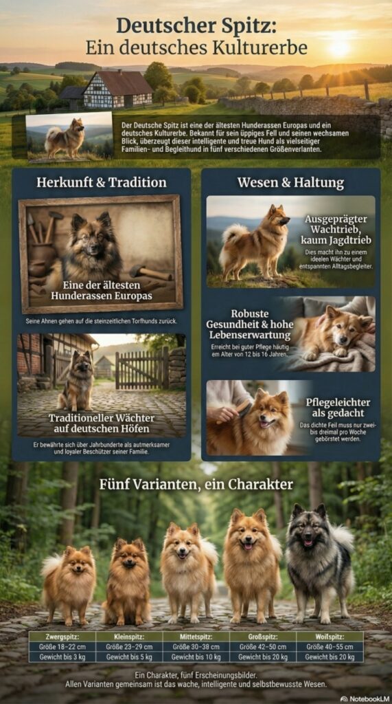 Infografik Deutscher Spitz bei Welpen.de Infografik Deutscher Spitz bei Welpen.de