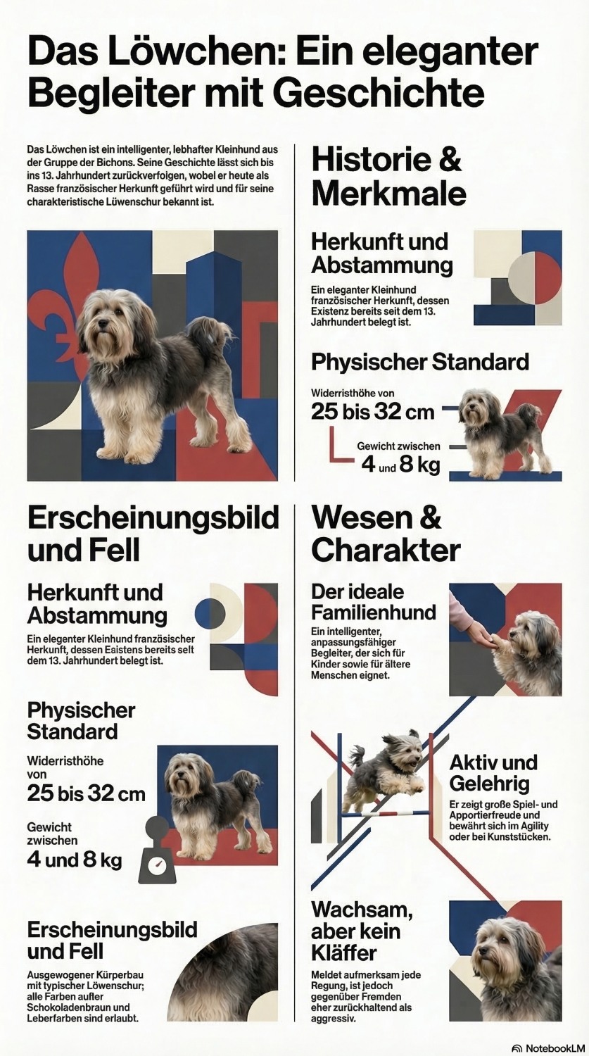 Infografik zur Hunderasse Löwchen bei Welpen.de