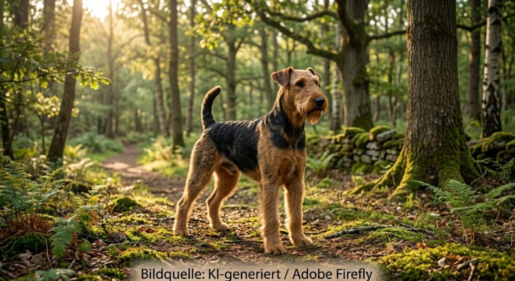 Hunderasse Airedale Terrier im Portrait bei Welpen.de