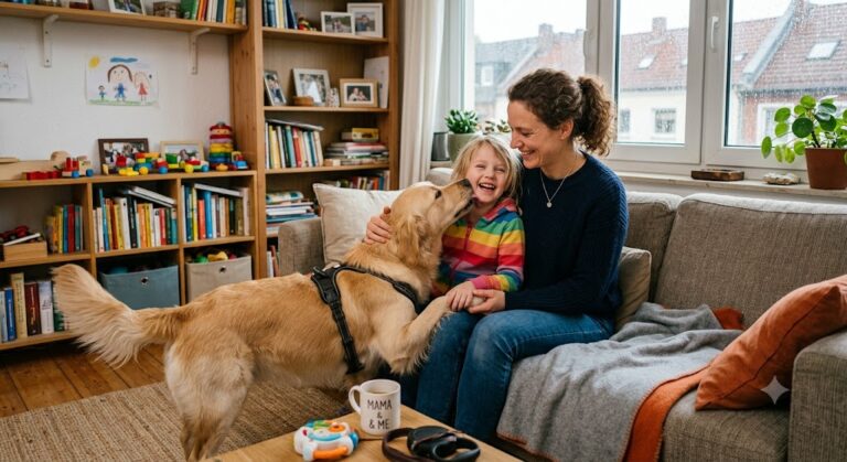 Alleinerziehend oder single mit Hund zu leben bedeutet volle Verantwortung ohne Backup.