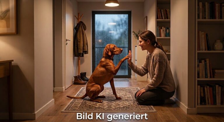 Trickdogging in der Wohnung